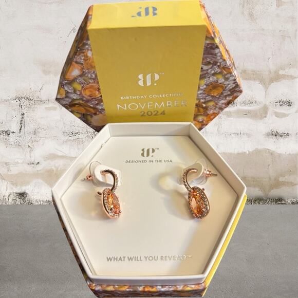 Bomb Party Jewelry - Bomb Party $120 "Sparkling Journeys" Earring Set NIB